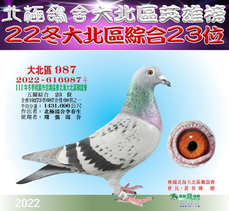 大北區英雄榜-22冬大北區綜合23位[2022-616987斑♀]