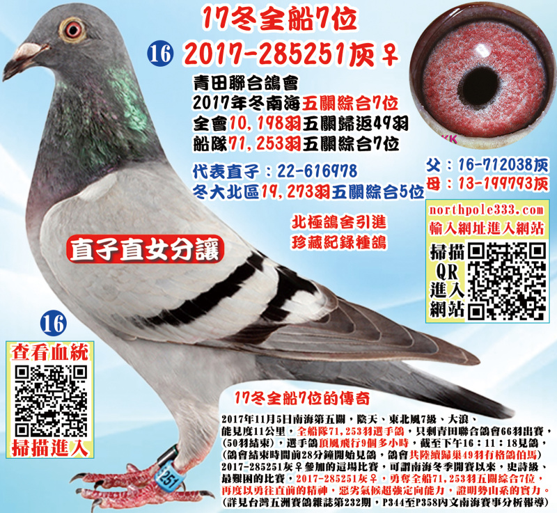 17冬全船7位 2017-285251