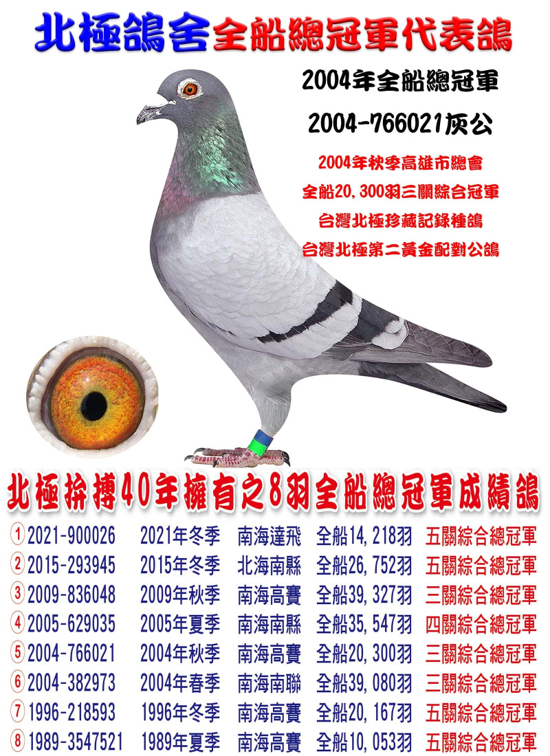 2004年全船總冠軍 2004-766021灰公