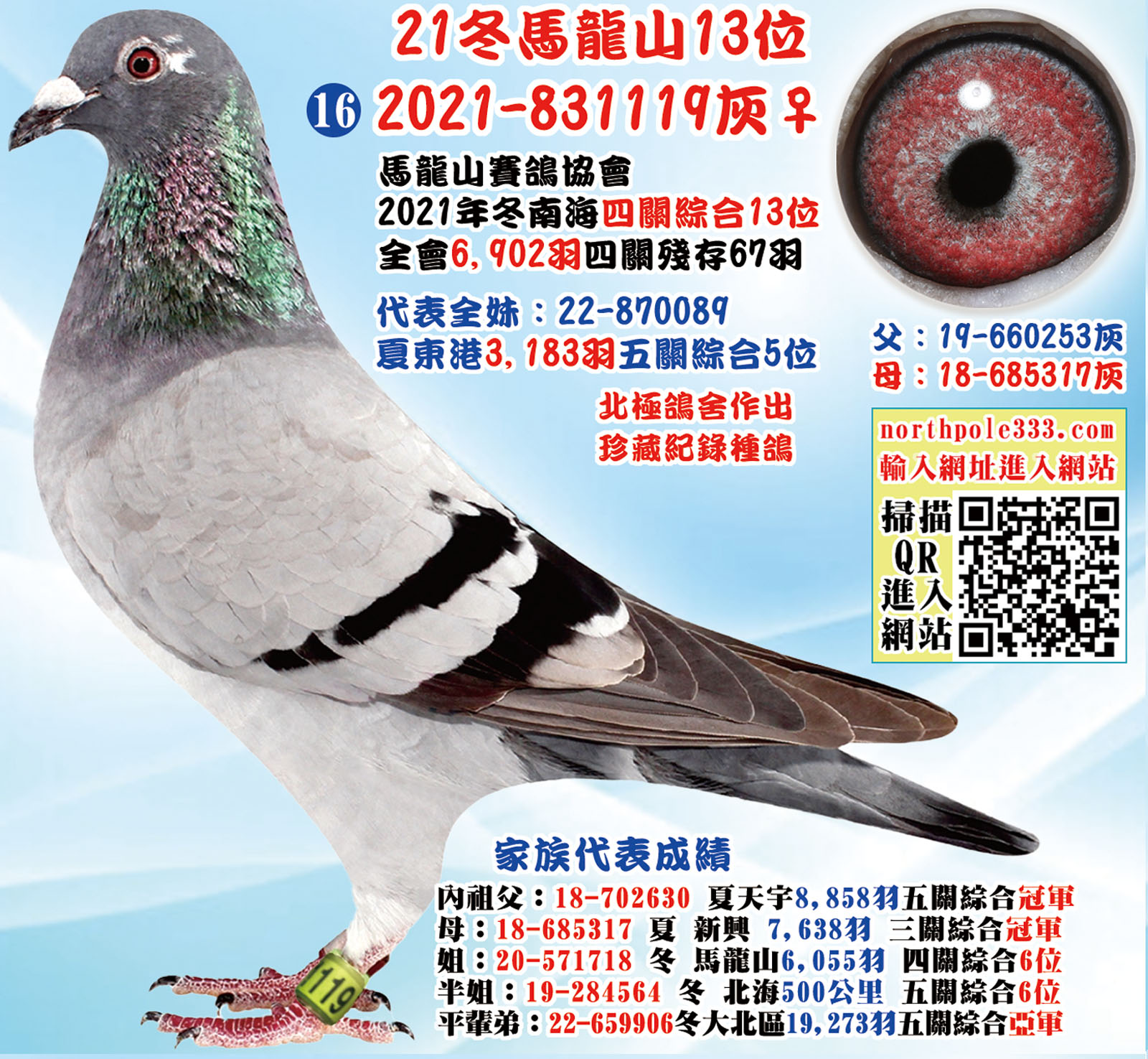 21冬馬龍山13位 21冬馬龍山13位