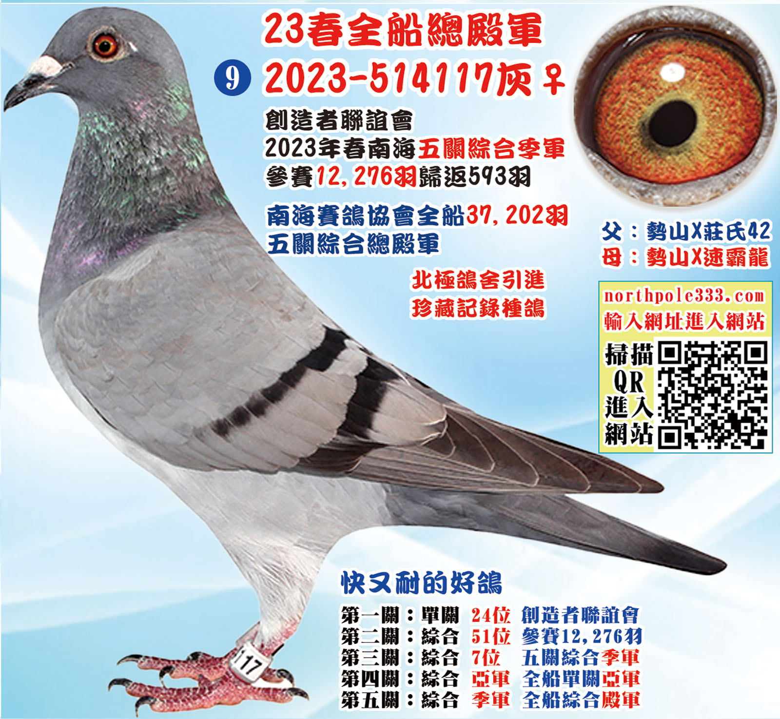 23春全船總殿軍 23春全船總殿軍